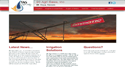 Desktop Screenshot of 96agrisales.com